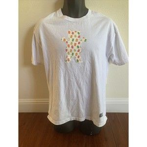 Grizzly Griptape T-Shirt Men's L  White Gummy Bear Short Sleeve tee NEW!